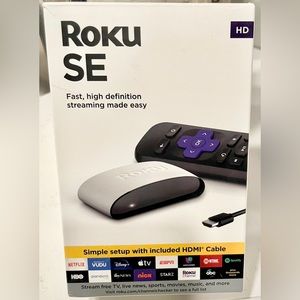 Roku SE Streaming Media Player! LIKE NEW! See Below 👇